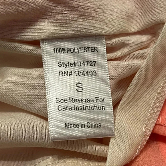 Blu Pepper Cream Orange‎ Boho Camisole Top/mini dress size Small fall colors - Picture 12 of 13